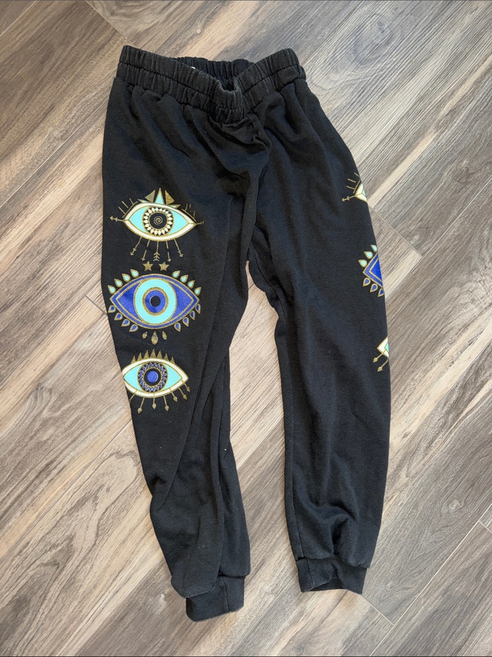 Evil eye sweat pants